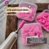 Springevenstar 50 chiếc Dây Chà Nhám Móng Tay 3mm Trục 3/32 Mũi Khoan SandBands Da Chết Gel Loại Bỏ Móng Tay 4
