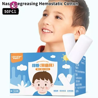 Springevenstar 50 Túi Mũi Huyết Dừng Cotton Trẻ Em Chảy Máu Ngừng, Giá 49.032₫