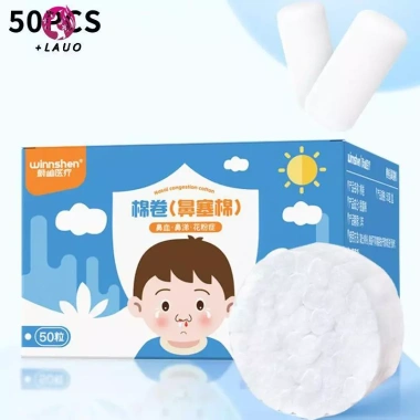 Springevenstar 50 Túi Mũi Huyết Dừng Cotton Trẻ Em Chảy Máu Ngừng, Giá 49.032₫ 4