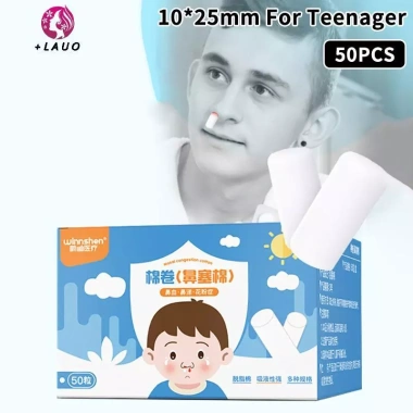 Springevenstar 50 Túi Mũi Huyết Dừng Cotton Trẻ Em Chảy Máu Ngừng, Giá 49.032₫ 9