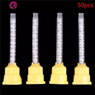 Springevenstar 50pc Băng tải Đầu trộn Silicon Dùng một lần - Giá chỉ 78.600đ