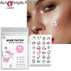 Springevenstar 96 miếng dán Hello Kitty Chữa mụn, phai màu nhám, mặt, đóng mụn