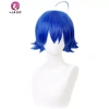 Springevenstar Anime Iruma - Trang phục cosplay tóc giả xanh đậm, chịu nhiệt, Halloween, giá 217k 2