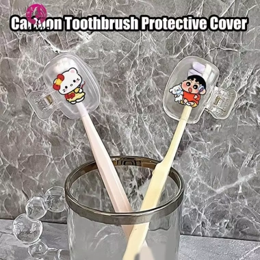 Springevenstar Bàn Chải Đánh Răng Hello Kitty Đầu Kẹp Di Động Bảo Vệ Mũ Du Lịch Chống Bụi - Giá Ưu Đãi 38.390₫