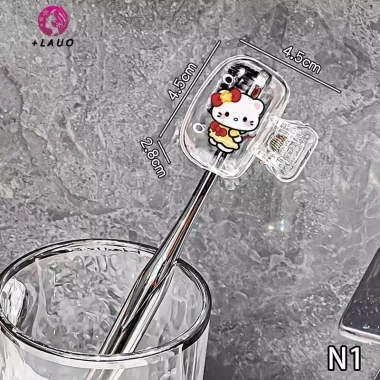 Springevenstar Bàn Chải Đánh Răng Hello Kitty Đầu Kẹp Di Động Bảo Vệ Mũ Du Lịch Chống Bụi - Giá Ưu Đãi 38.390₫