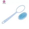 Springevenstar Bàn Chải Tắm Hai Mặt Silicone Dài Tay Cầm - Scrubber Massage Bùn Tẩy Tế Bào Chết 3