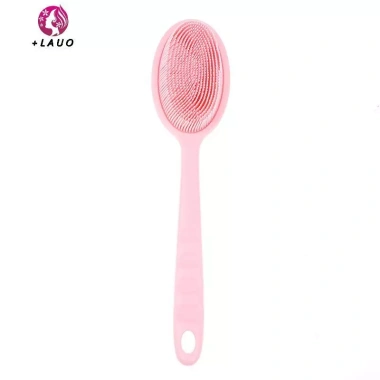 Springevenstar Bàn Chải Tắm Hai Mặt Silicone Dài Tay Cầm - Scrubber Massage Bùn Tẩy Tế Bào Chết 10 Springevenstar Bàn Chải Tắm Hai Mặt Silicone Dài Tay Cầm - Scrubber Massage Bùn Tẩy Tế Bào Chết 10