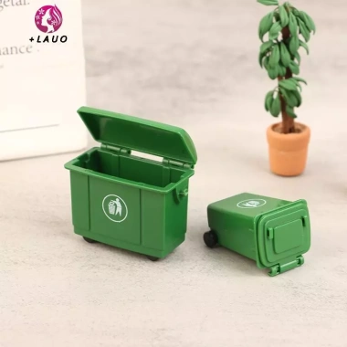 Springevenstar Bộ 12 nhà búp bê thu nhỏ thùng rác mini - Đồ chơi vệ sinh cho trẻ, giảm 21% 8