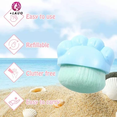 Springevenstar Bộ Dụng Cụ Chân Mèo Trẻ Em - Cọ và Thoa Lotion Du Lịch Giá 46.530₫ 7