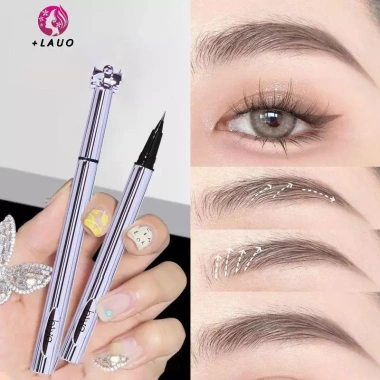 Springevenstar Bút Lông Mày Siêu Mịn Chống Lem Thấm Nước Mồ Hôi Sắc Tố Áp Dụng 4
