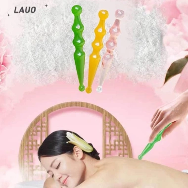 Springevenstar Bút Massage Hai Đầu Nhựa Dán Mặt - Dụng Cụ Chăm Sóc Da, Massage Mắt và Mặt, Giá 23.099 VND