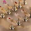 Springevenstar Charm Zircon 3D - Móng tay sang trọng, bling clear, pha lê hợp kim 7