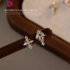 Springevenstar Charm Zircon 3D - Móng tay sang trọng, bling clear, pha lê hợp kim 8