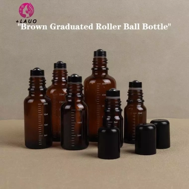 Springevenstar Cuộn Bóng Lăn Màu Nâu Rỗng 5-50ml Cho Chai Thủy Tinh Nước Hoa