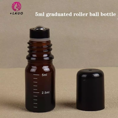 Springevenstar Cuộn Bóng Lăn Màu Nâu Rỗng 5-50ml Cho Chai Thủy Tinh Nước Hoa