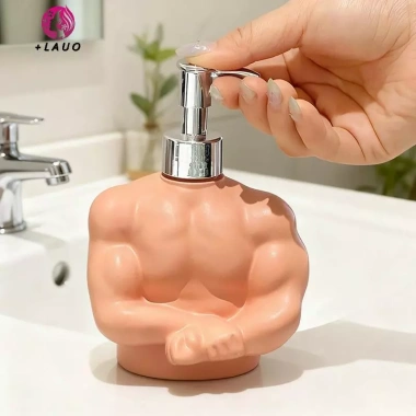 Springevenstar Hộp Đựng Cơ Bắp Người Xà Phòng Điều Khiển Bơm Chống Rò Rỉ Trang Trí Tắm