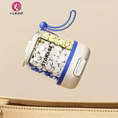 Springevenstar Hộp đựng thuốc dung tích lớn 4 phần Mini di động, phù hợp máy tính bảng - Giá ưu đãi 92.290₫