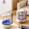 Springevenstar Hộp đựng thuốc dung tích lớn 4 phần Mini di động, phù hợp máy tính bảng - Giá ưu đãi 92.290₫ 3