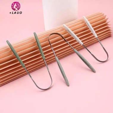 Springevenstar Lưỡi Cạp Thép Không Gỉ Chữ U Cạo Lưỡi Vệ Sinh Răng Miệng 35.750đ