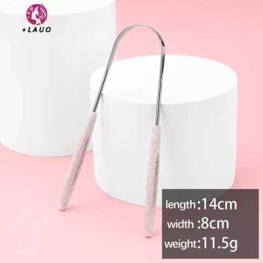 Springevenstar Lưỡi Cạp Thép Không Gỉ Chữ U Cạo Lưỡi Vệ Sinh Răng Miệng 35.750đ