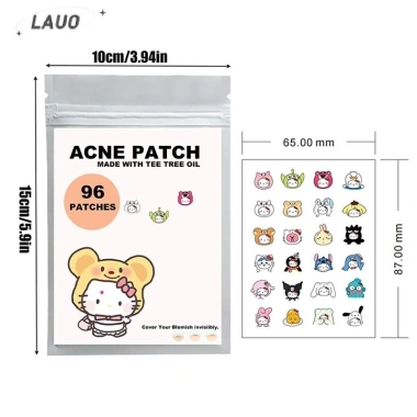 Springevenstar Miếng Dán Mụn 96-120 - Loại bỏ mụn, che khuyết điểm, chống thấm, 42.309đ