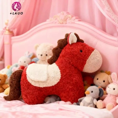 Springevenstar Ngựa Năm Linh Đệm Hình Độc Đáo - Trang Trí Phòng Khách, Quà Tặng 3