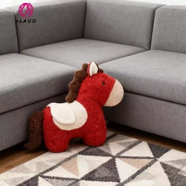 Springevenstar Ngựa Năm Linh Đệm Hình Độc Đáo - Trang Trí Phòng Khách, Quà Tặng 8