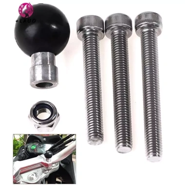 Springevenstar Tay Lái Xe Máy Kẹp Đế 1 inch 25mm Bóng M8 Vít - Lắp Đặt Dễ Dàng, Giá 95.260 VND