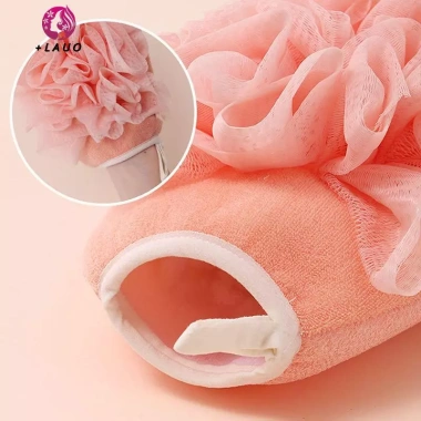 Springevenstar Tẩy Tế Bào Chết Hai Mặt Găng Tay - Body Scrubber Tắm Bọt, Vệ Sinh Cơ Thể, Phòng Tắm, 41.580đ