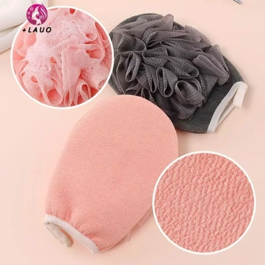 Springevenstar Tẩy Tế Bào Chết Hai Mặt Găng Tay - Body Scrubber Tắm Bọt, Vệ Sinh Cơ Thể, Phòng Tắm, 41.580đ