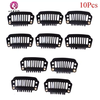Springevenstar Toupee 10/100 kẹp snap clip cao su 8 răng nối dài - Giá chỉ 35k