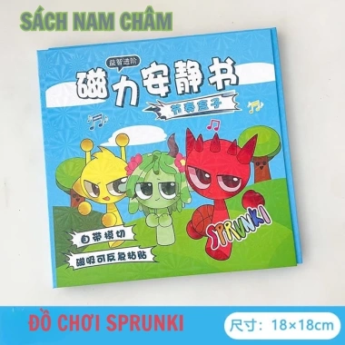 Sprunki Incredibox Sách Im Lặng - Đồ Chơi Thủ Công Xếp Quà Tặng Sinh Nhật Bé Giá 25.000 VND Giảm từ 31.000 VND 2