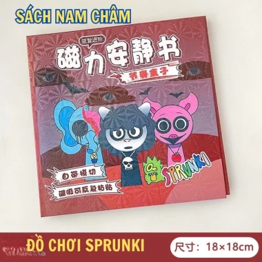 Sprunki Incredibox Sách Im Lặng - Đồ Chơi Thủ Công Xếp Quà Tặng Sinh Nhật Bé Giá 25.000 VND Giảm từ 31.000 VND 3