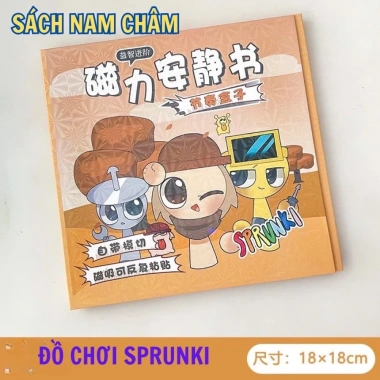 Sprunki Incredibox Sách Im Lặng - Đồ Chơi Thủ Công Xếp Quà Tặng Sinh Nhật Bé Giá 25.000 VND Giảm từ 31.000 VND 4