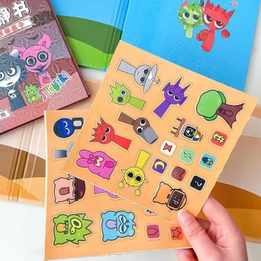 Sprunki Incredibox Sách Im Lặng - Đồ Chơi Thủ Công Xếp Quà Tặng Sinh Nhật Bé Giá 25.000 VND Giảm từ 31.000 VND 6