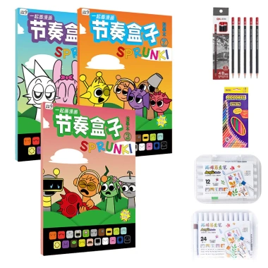 Sprunki Incredibox Sổ tay Vẽ Truy tìm Sách sao chép trẻ em - Giá 85.050đ