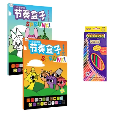 Sprunki Incredibox Sổ tay Vẽ Truy tìm Sách sao chép trẻ em - Giá 85.050đ