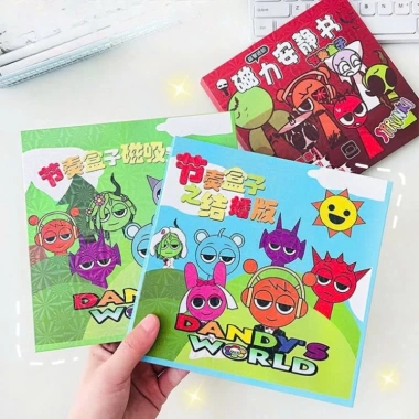 Sprunki Sách Đồ Chơi Bé Gái Sách Yên Tĩnh Nam Châm Umena03 Giá 25.000 VND