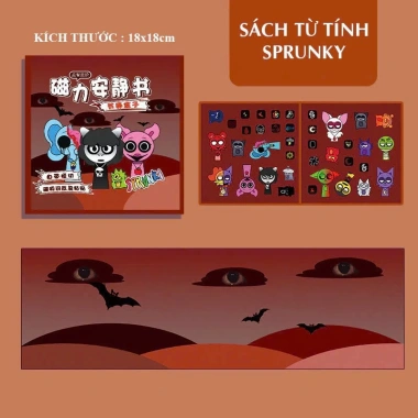 Sprunki Sách Đồ Chơi Bé Gái Sách Yên Tĩnh Nam Châm Umena03 Giá 25.000 VND