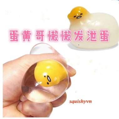 Squishy Bánh Mật Ong Gudetama Nhật Bản - Đồ mềm dẻo, giá chỉ 17.000 VND