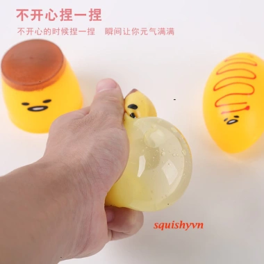Squishy Bánh Mật Ong Gudetama Nhật Bản - Đồ mềm dẻo, giá chỉ 17.000 VND
