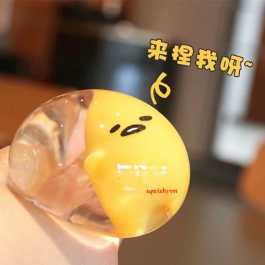 Squishy Bánh Mật Ong Gudetama Nhật Bản - Đồ mềm dẻo, giá chỉ 17.000 VND