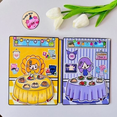 Squishy Kuromi Đồ Chơi Giấy Toca Boca - Giá 100.000 VND (Giảm từ 122.000) - Độ Bền & Độ Mềm Siêu Đáng Yêu 6