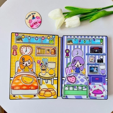 Squishy Kuromi Đồ Chơi Giấy Toca Boca - Giá 100.000 VND (Giảm từ 122.000) - Độ Bền & Độ Mềm Siêu Đáng Yêu 8