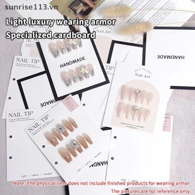 Sr Beauty 10 Màn Hình Móng Tay Handmade - Tông Móng Giả, Props Chụp Ảnh, Bấm Móng, Trưng Bày Salon Giá ưu đãi 35.860 VND