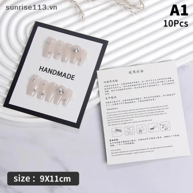 Sr Beauty 10 Màn Hình Móng Tay Handmade - Tông Móng Giả, Props Chụp Ảnh, Bấm Móng, Trưng Bày Salon Giá ưu đãi 35.860 VND