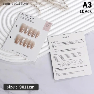 Sr Beauty 10 Màn Hình Móng Tay Handmade - Tông Móng Giả, Props Chụp Ảnh, Bấm Móng, Trưng Bày Salon Giá ưu đãi 35.860 VND