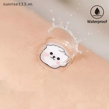 SR Beauty 100 miếng dán mụn không gây dị ứng, chống thấm nước, thiết kế hình chó dễ thương, giá chỉ 63.250₫ 3