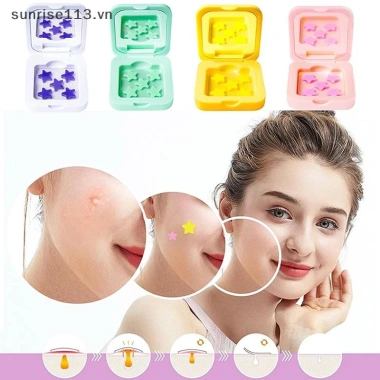 SR Beauty 1Box 25-48 Miếng Dán Hydrocolloid Vô Hình Sửa Chữa Phai Màu, Che Khuyết Điểm, Trang Điểm Có Gương