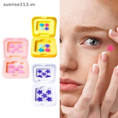 SR Beauty 1Box 25-48 Miếng Dán Hydrocolloid Vô Hình Sửa Chữa Phai Màu, Che Khuyết Điểm, Trang Điểm Có Gương